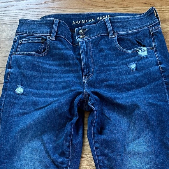 American Eagle Artist Crop Jean Sz 18 regular - Picture 2 of 10